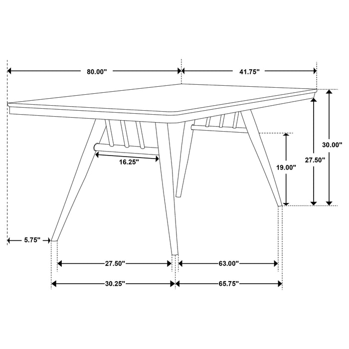 Wes Dining Sets - U&U Home Budget Furniture (Carteret, NJ)
