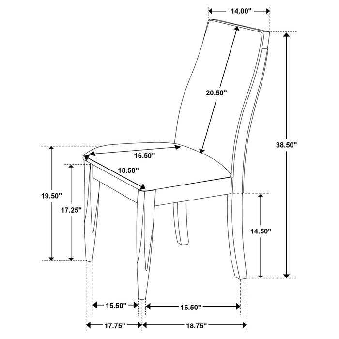 Wes Dining Sets - U&U Home Budget Furniture (Carteret, NJ)