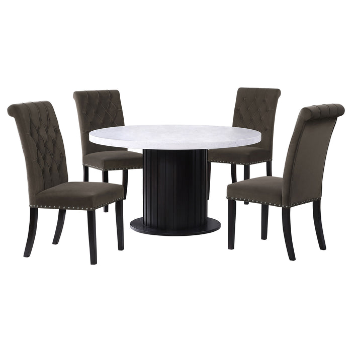 Sherry 5 Pc Dining Sets - U&U Home Budget Furniture (Carteret, NJ)