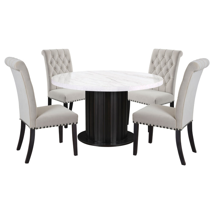 Sherry 5 Pc Dining Sets - U&U Home Budget Furniture (Carteret, NJ)