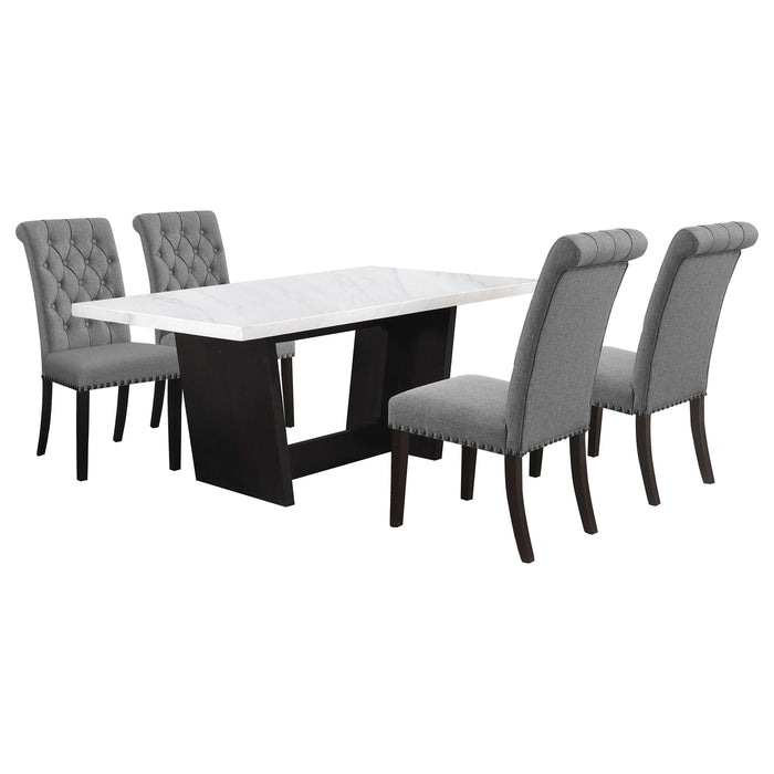 Sherry 5 Pc Dining Set - U&U Home Budget Furniture (Carteret, NJ)