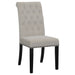 Sherry Rectangular Marble Top Dining Table set - U&U Home Budget Furniture (Carteret, NJ)