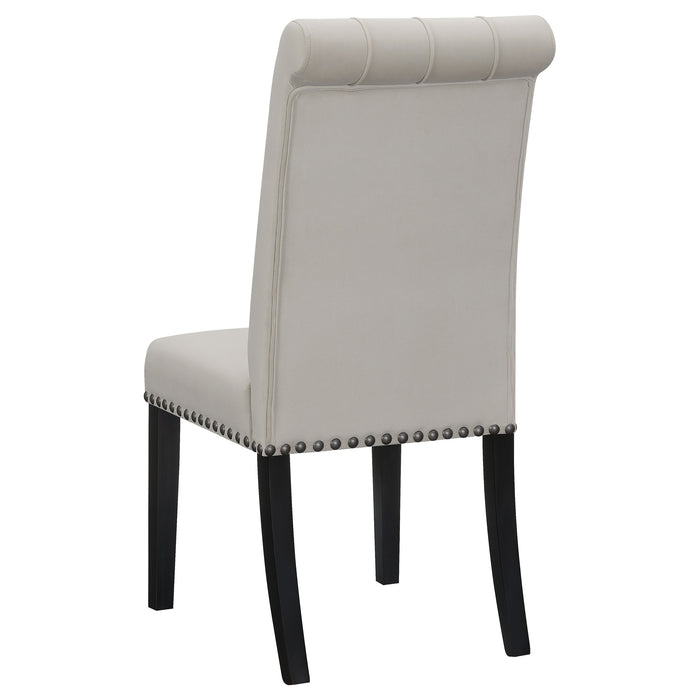 Sherry Rectangular Marble Top Dining Table set - U&U Home Budget Furniture (Carteret, NJ)