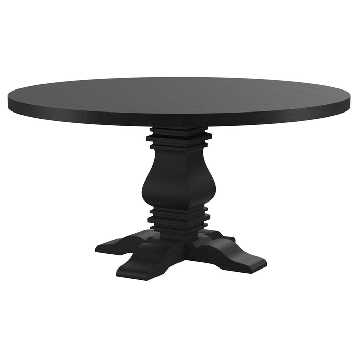 Florence Dining Tables Black - U&U Home Budget Furniture (Carteret, NJ)