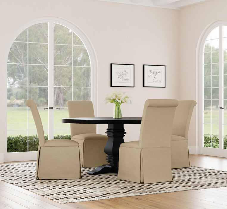Florence Dining Tables Black - U&U Home Budget Furniture (Carteret, NJ)