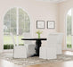 Florence Dining Tables Black - U&U Home Budget Furniture (Carteret, NJ)