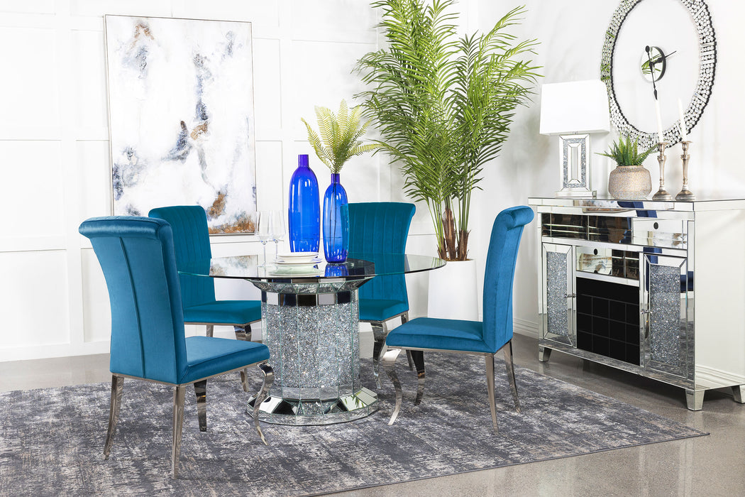 Ellie 5 Pc Dining Sets - U&U Home Budget Furniture (Carteret, NJ)
