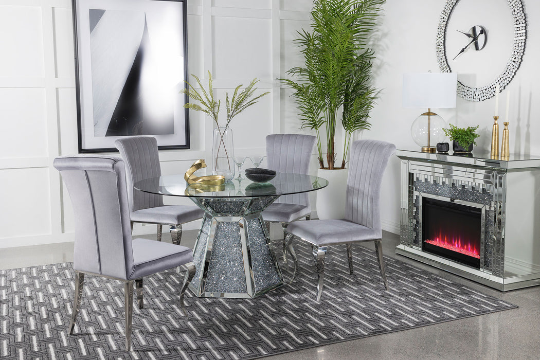 Quinn 5 Pc Dining Sets - U&U Home Budget Furniture (Carteret, NJ)