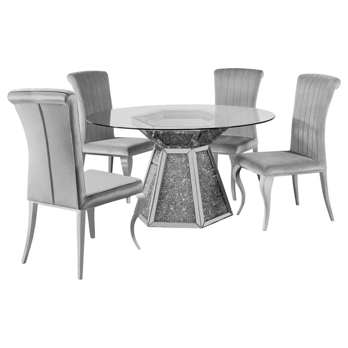 Quinn 5 Pc Dining Sets - U&U Home Budget Furniture (Carteret, NJ)
