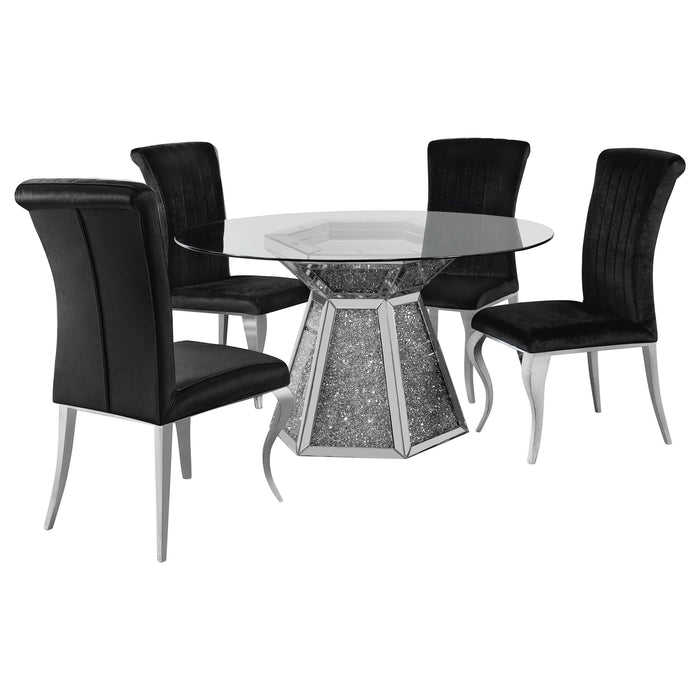 Quinn 5 Pc Dining Set - U&U Home Budget Furniture (Carteret, NJ)
