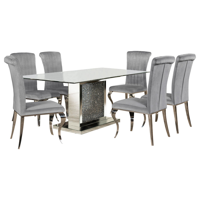 Marilyn 5 Pc Dining Sets - U&U Home Budget Furniture (Carteret, NJ)