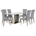 Marilyn 5 Pc Dining Sets - U&U Home Budget Furniture (Carteret, NJ)