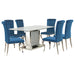 Marilyn 5 Pc Dining Sets - U&U Home Budget Furniture (Carteret, NJ)