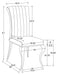Marilyn 5 Pc Dining Sets - U&U Home Budget Furniture (Carteret, NJ)