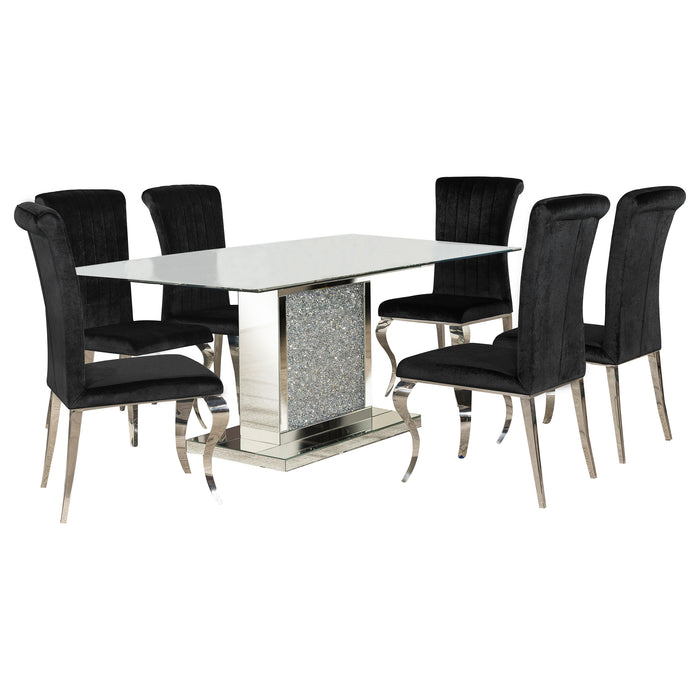 Marilyn 5 Pc Dining Sets - U&U Home Budget Furniture (Carteret, NJ)