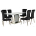 Marilyn 5 Pc Dining Sets - U&U Home Budget Furniture (Carteret, NJ)