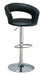 Barraza 29" Adjustable Height Bar Stool Black and Chrome - U&U Home Budget Furniture (Carteret, NJ)