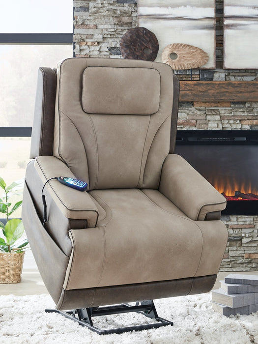 4Z-Peaceful Pause Power Lift Recliner - U&U Home Budget Furniture (Carteret, NJ)