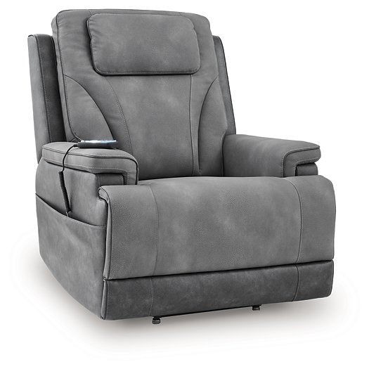 4Z-Peaceful Pause Power Lift Recliner - U&U Home Budget Furniture (Carteret, NJ)