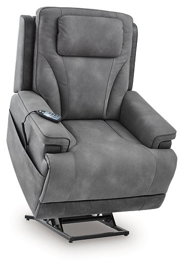 4Z-Peaceful Pause Power Lift Recliner - U&U Home Budget Furniture (Carteret, NJ)