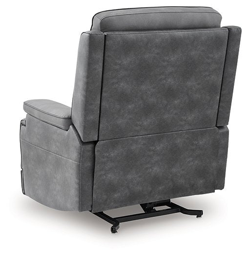 4Z-Peaceful Pause Power Lift Recliner - U&U Home Budget Furniture (Carteret, NJ)