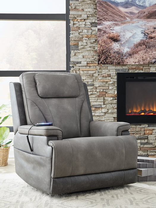 4Z-Peaceful Pause Power Lift Recliner - U&U Home Budget Furniture (Carteret, NJ)