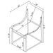 Adino Side Chairs - U&U Home Budget Furniture (Carteret, NJ)