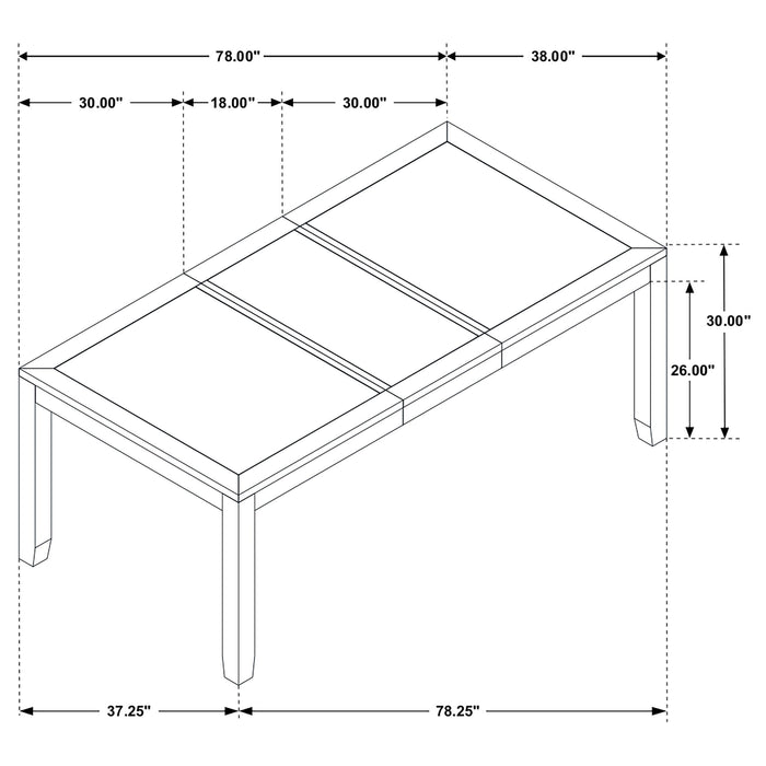 Elodie Dining Sets - U&U Home Budget Furniture (Carteret, NJ)