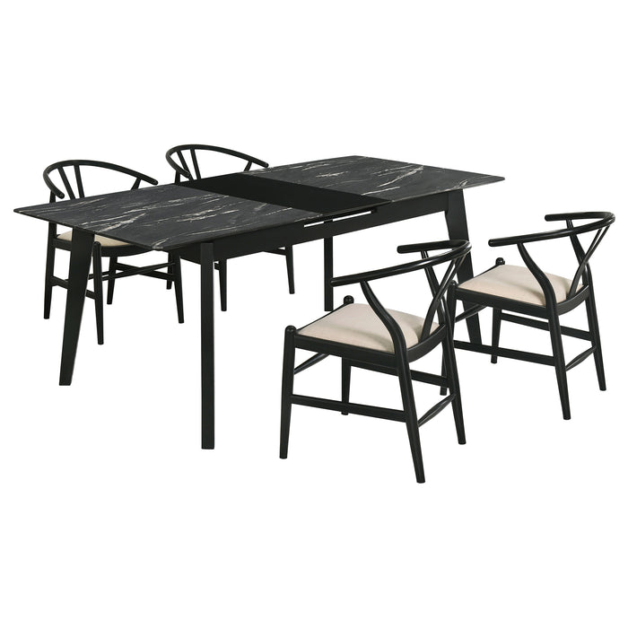Crestmont 5 Pc Dining Set - U&U Home Budget Furniture (Carteret, NJ)