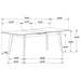 Crestmont 5 Pc Dining Set - U&U Home Budget Furniture (Carteret, NJ)