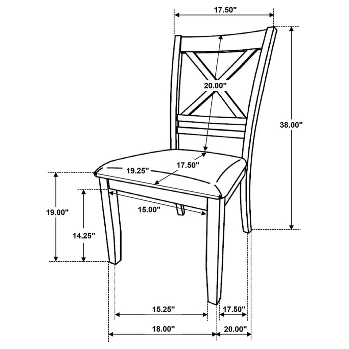 Hollis Dining Sets - U&U Home Budget Furniture (Carteret, NJ)