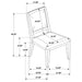 Trofello Side Chair - U&U Home Budget Furniture (Carteret, NJ)