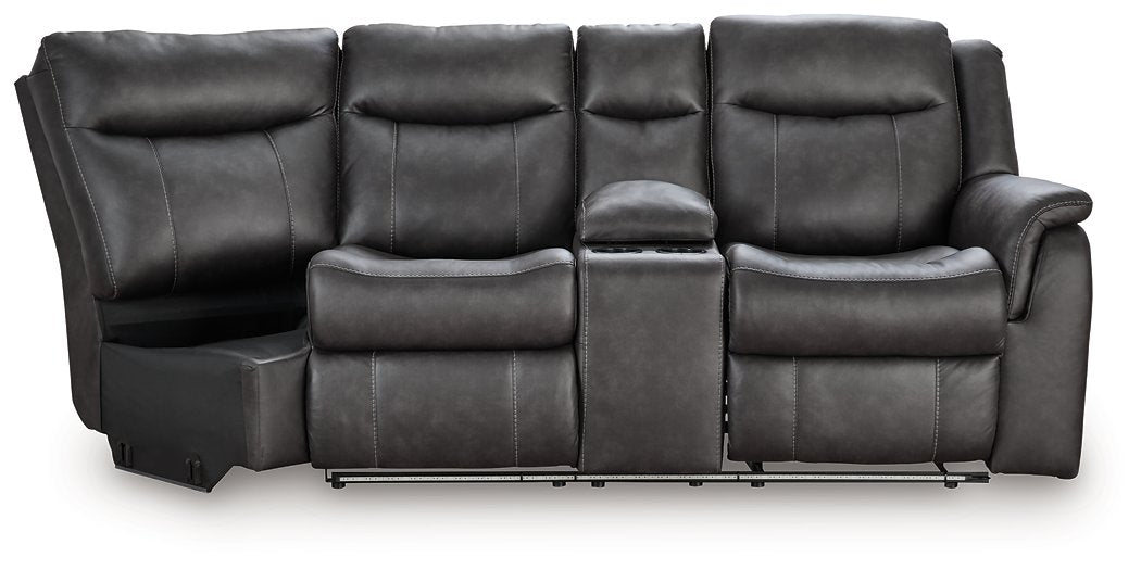 Sultan Meadow Reclining Sectional - U&U Home Budget Furniture (Carteret, NJ)