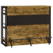 Renaldi Bar Unit with Stemware Rack Antique Nutmeg - U&U Home Budget Furniture (Carteret, NJ)