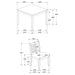 Parkwood 5 Pc Dining Sets - U&U Home Budget Furniture (Carteret, NJ)