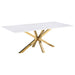 Venera Dining Table - U&U Home Budget Furniture (Carteret, NJ)