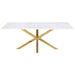 Venera Dining Table - U&U Home Budget Furniture (Carteret, NJ)