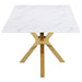 Venera Dining Table - U&U Home Budget Furniture (Carteret, NJ)