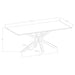 Venera Dining Table - U&U Home Budget Furniture (Carteret, NJ)