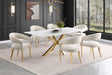 Venera Dining Table - U&U Home Budget Furniture (Carteret, NJ)