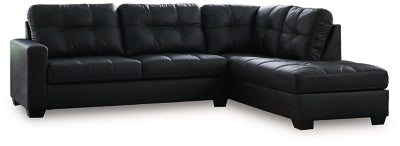 Barlin Mills Sectional with Chaise - U&U Home Budget Furniture (Carteret, NJ)