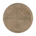 Florence 5-piece Round Dining Table Set Rustic Honey - U&U Home Budget Furniture (Carteret, NJ)