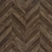 Mendoza 2-door Wine Cabinet Rustic Oak Herringbone and Gunmetal - U&U Home Budget Furniture (Carteret, NJ)