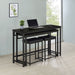 Hawes 4 Pc Counter Height Dining Set - U&U Home Budget Furniture (Carteret, NJ)