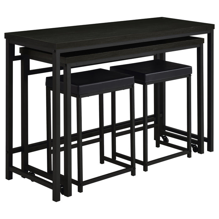 Hawes 4 Pc Counter Height Dining Set - U&U Home Budget Furniture (Carteret, NJ)