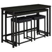 Hawes 4 Pc Counter Height Dining Set - U&U Home Budget Furniture (Carteret, NJ)