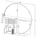 Risley Home Bar - U&U Home Budget Furniture (Carteret, NJ)