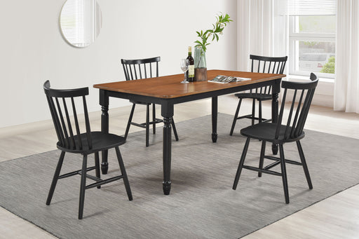 Hollyoak 5 Pc Dining Set - U&U Home Budget Furniture (Carteret, NJ)