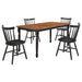 Hollyoak 5 Pc Dining Set - U&U Home Budget Furniture (Carteret, NJ)