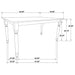 Hollyoak 5 Pc Dining Set - U&U Home Budget Furniture (Carteret, NJ)